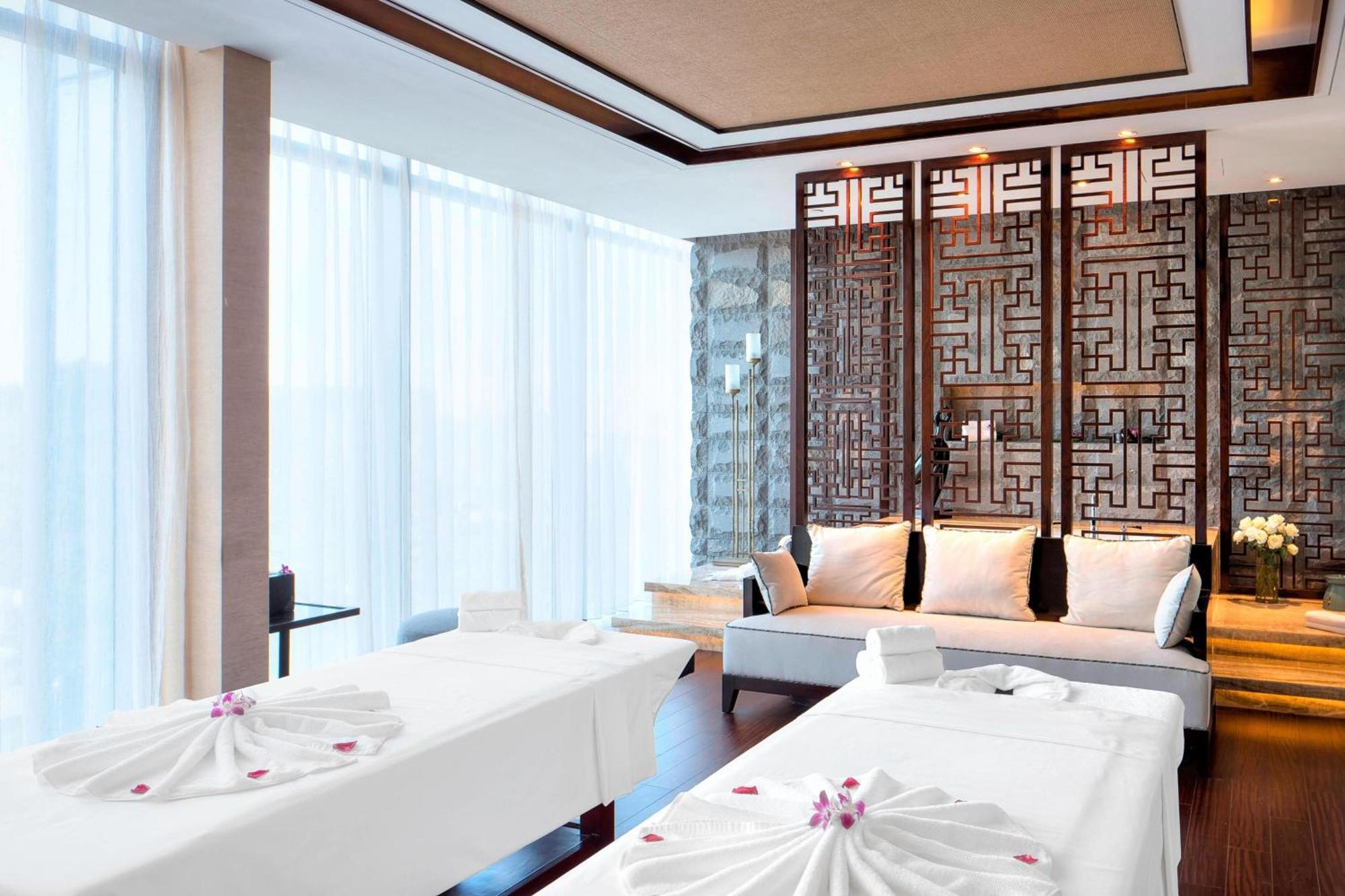 Sheraton Langfang Chaobai River Hotel Tacsang Kültér fotó