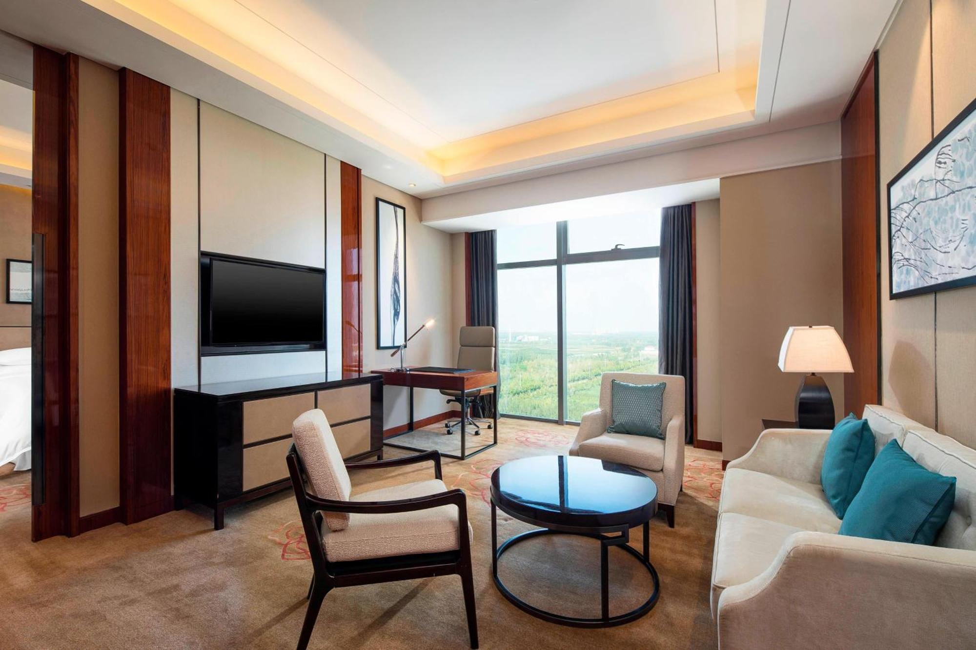 Sheraton Langfang Chaobai River Hotel Tacsang Kültér fotó
